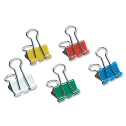 5 Star Office Foldback Clips 32mm Assorted [Pack